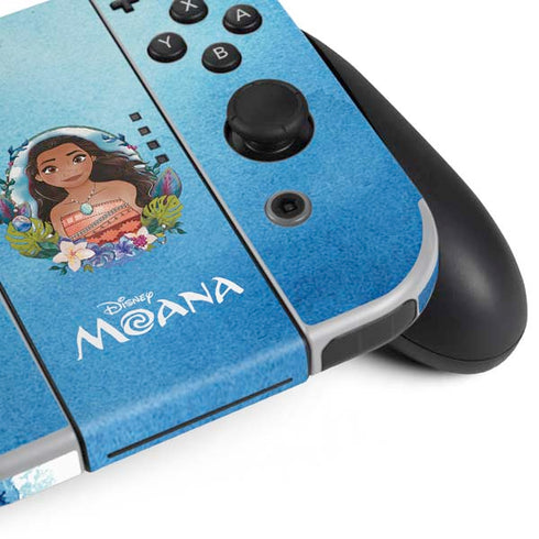 Disney Princess Moana Portrait Nintendo Switch OLED (2021) Skin
